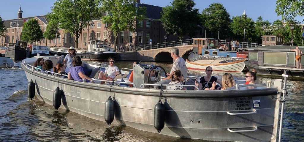 Alquilar barco con patrón Amsterdam
