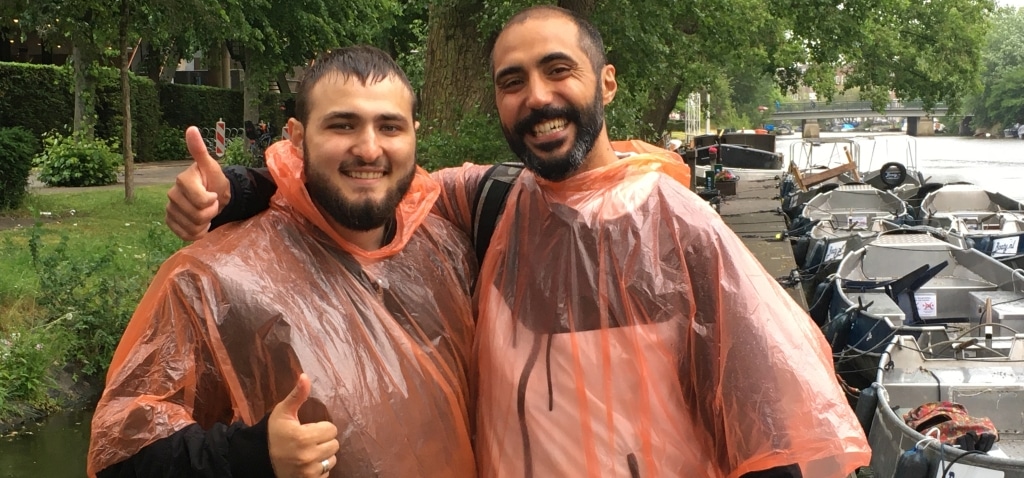 Paseo en barco Amsterdam cancelar lluvia