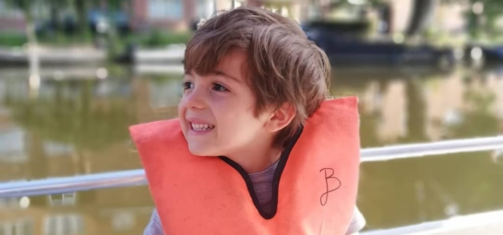 Chaleco salvavidas niño barco Amsterdam